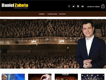 Tablet Screenshot of danielzaboto.com